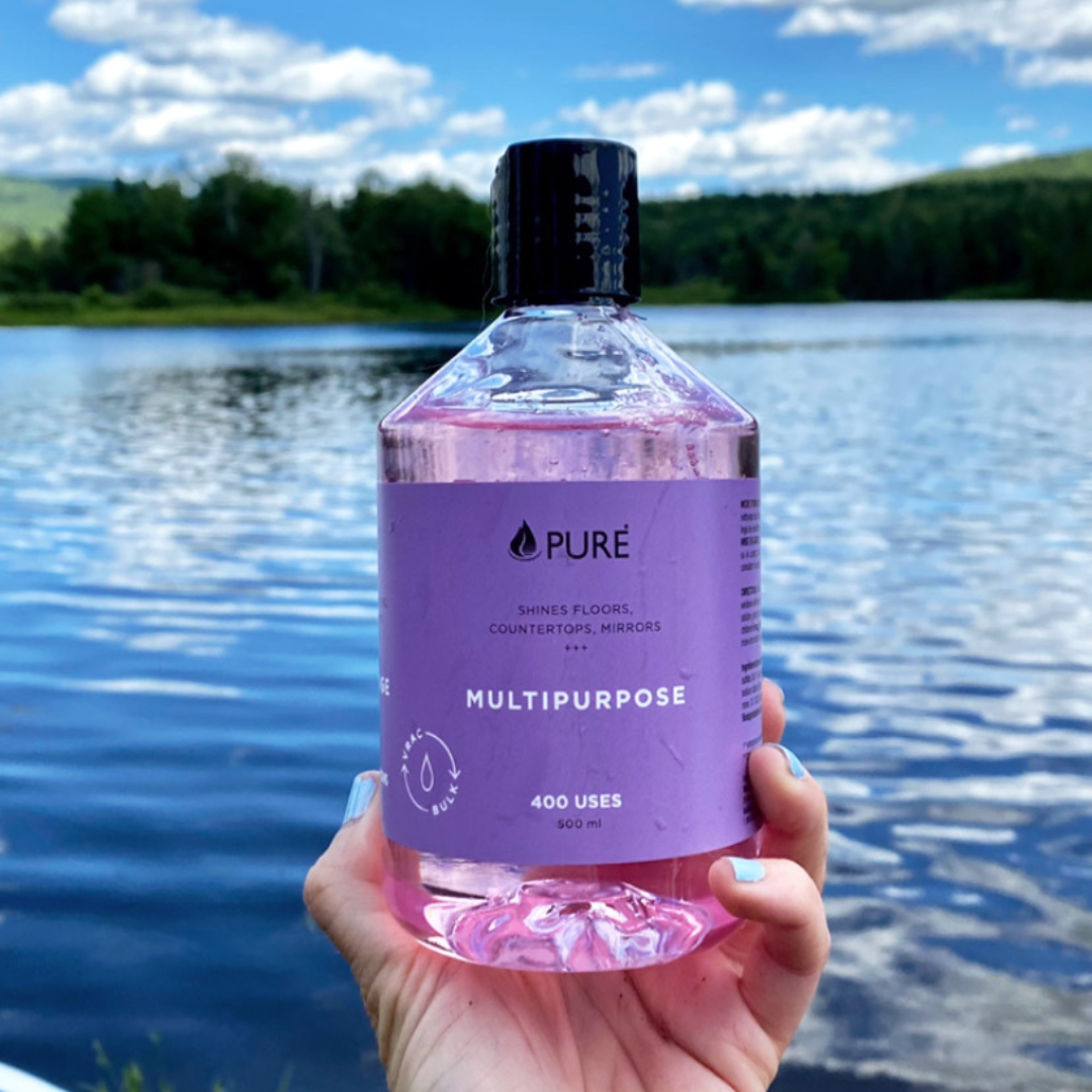 nettoyant ultraconcentré pure pour nettoyer l'intérieur et l'extérieur